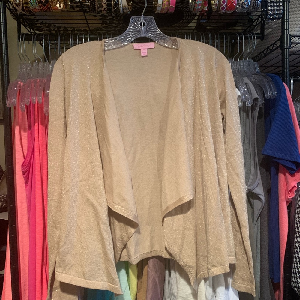 Lilly Pulitzer open cardigan sweater XS like new